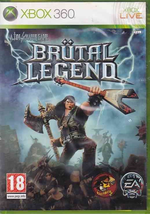 Brutal Legend - XBOX Live - XBOX 360 (B Grade) (Genbrug)